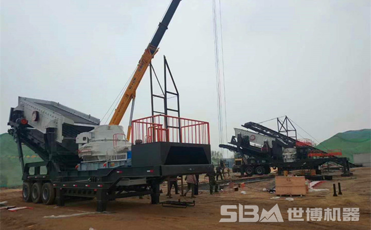 轮胎式移动江南在线注册(中国)现场